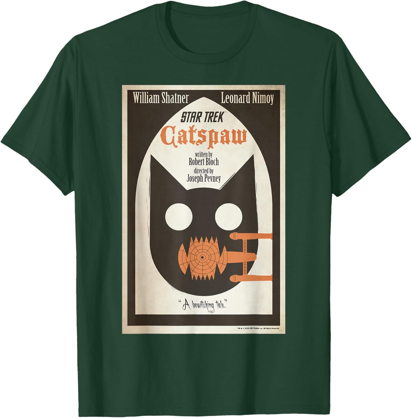 Star Trek Original Series Catspaw Poster T-Shirt - T-Shirt | Forest