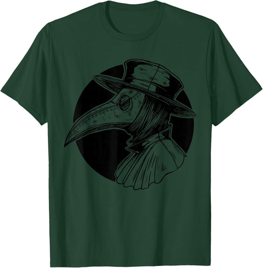 Steampunk Horror Vintage Tarot Pestilence Plague Doctor T-Shirt - T-Shirt | Forest