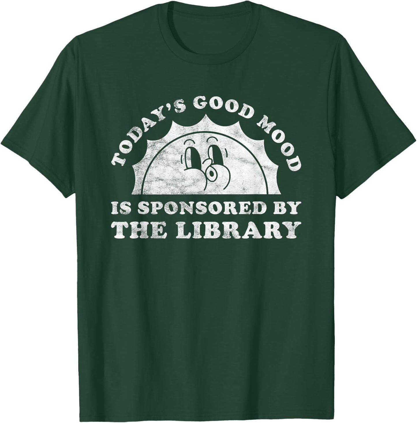 Funny Cute Retro Vintage The Library or Librarian T-Shirt - T-Shirt | Forest