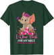 Breast Cancer Awareness Elephant I Wear Pink For My Niece T-Shirt - T-Shirt | Forest