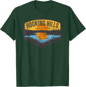 Retro Hocking Hills State Park Souvenir T-Shirt - T-Shirt | Forest