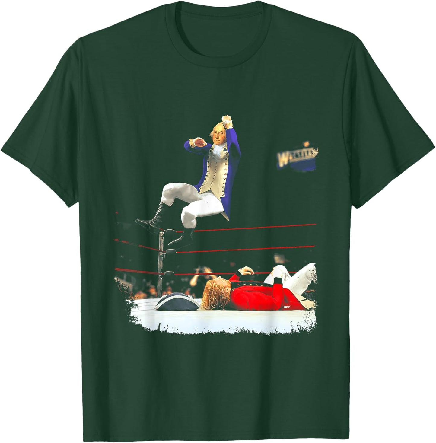 George Washington Wrestling T-Shirt - T-Shirt | Forest