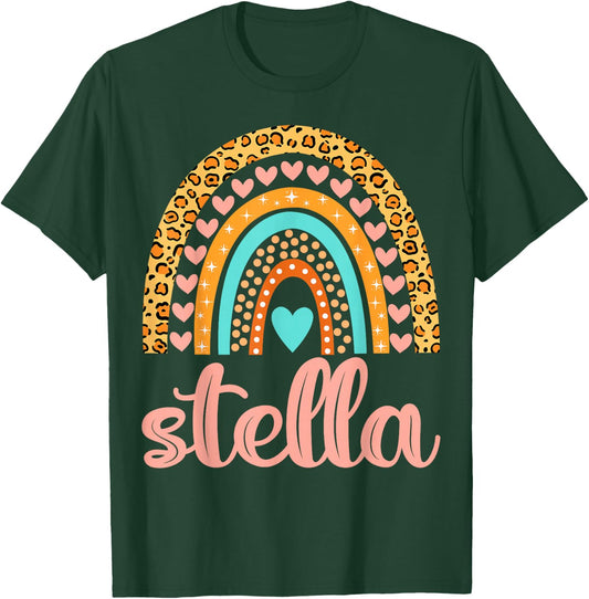 Stella Stella Name Birthday Shirt Gift T-Shirt - T-Shirt | Forest