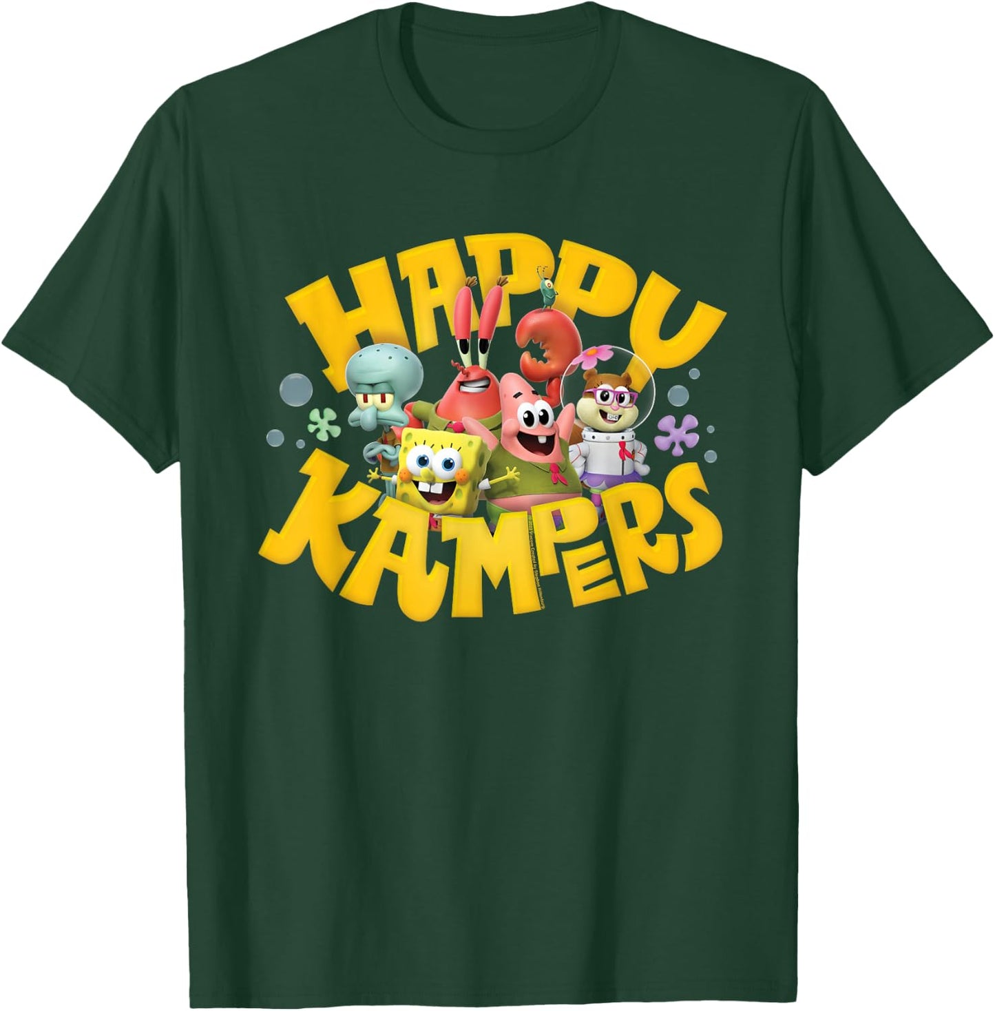 Kamp Koral Happy Kampers T-Shirt - T-Shirt | Forest