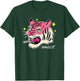 174 BPM DnB Music Junglist Tiger EDM Drum And Bass T-Shirt - T-Shirt | Forest