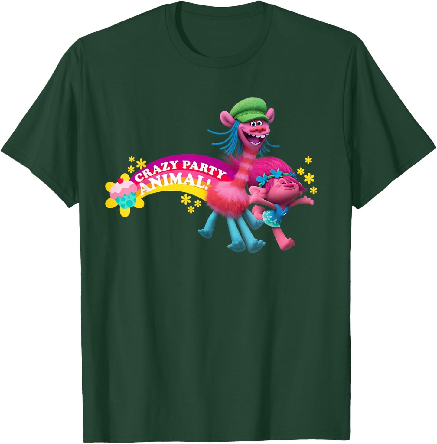 DreamWorks' Trolls Poppy & Cooper Party Animal T-Shirt - T-Shirt | Forest