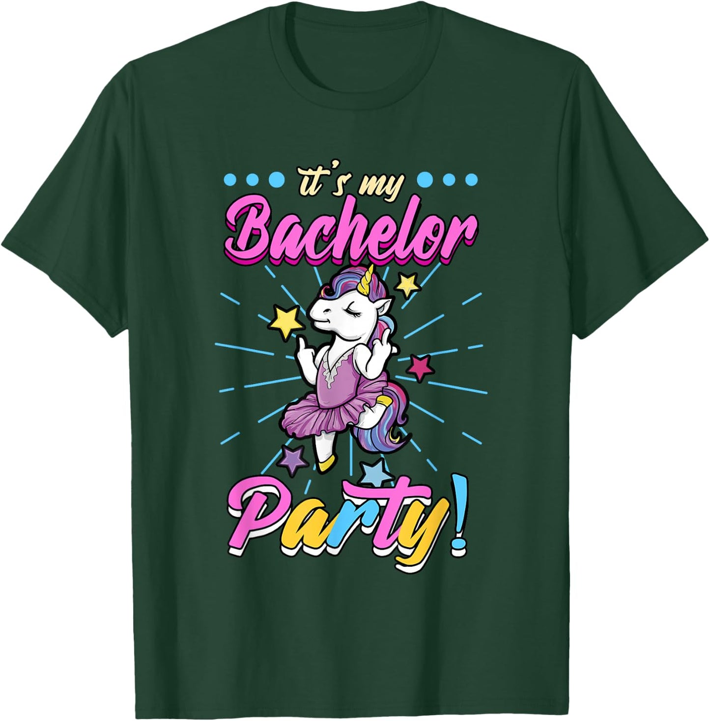 Its my bachelor party Groom T-Shirt - T-Shirt | Forest