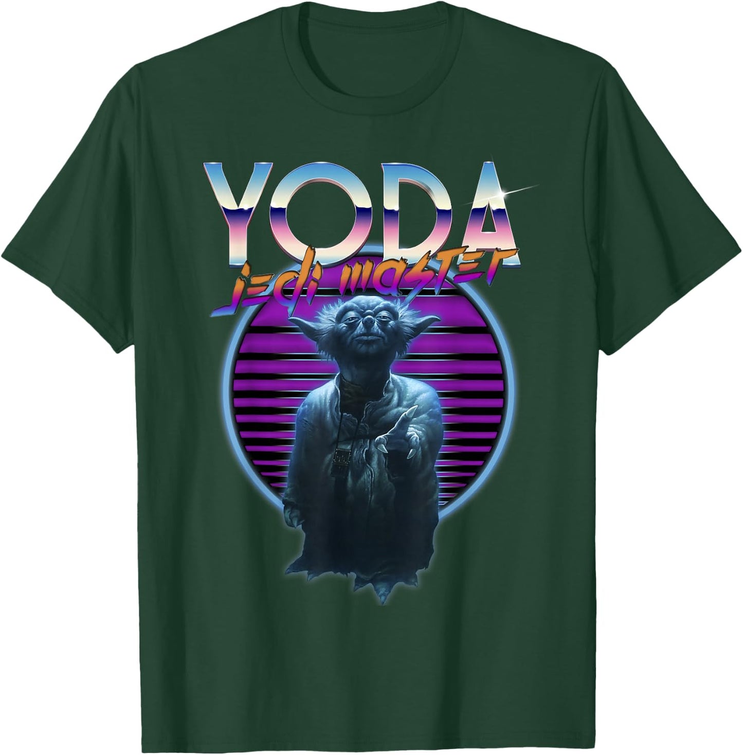 Star Wars Yoda Jedi Master The Ultimate Retro 80's T-Shirt - T-Shirt | Forest