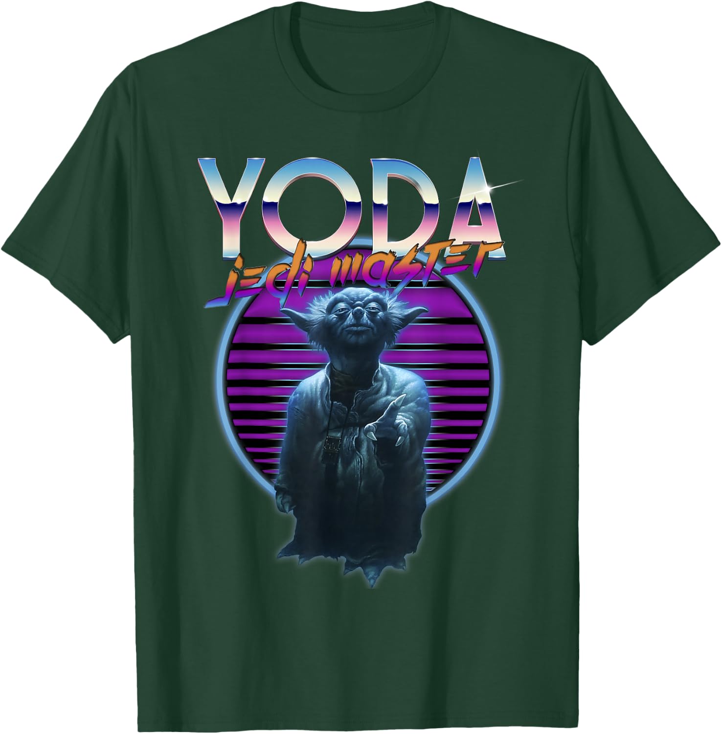 Star Wars Yoda Jedi Master The Ultimate Retro 80's T-Shirt - T-Shirt | Forest
