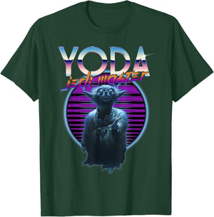 Star Wars Yoda Jedi Master The Ultimate Retro 80's T-Shirt - T-Shirt | Forest
