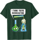 Overreacting -Adults Funny , Black, Small, Short Sleeve T-Shirt - T-Shirt | Forest