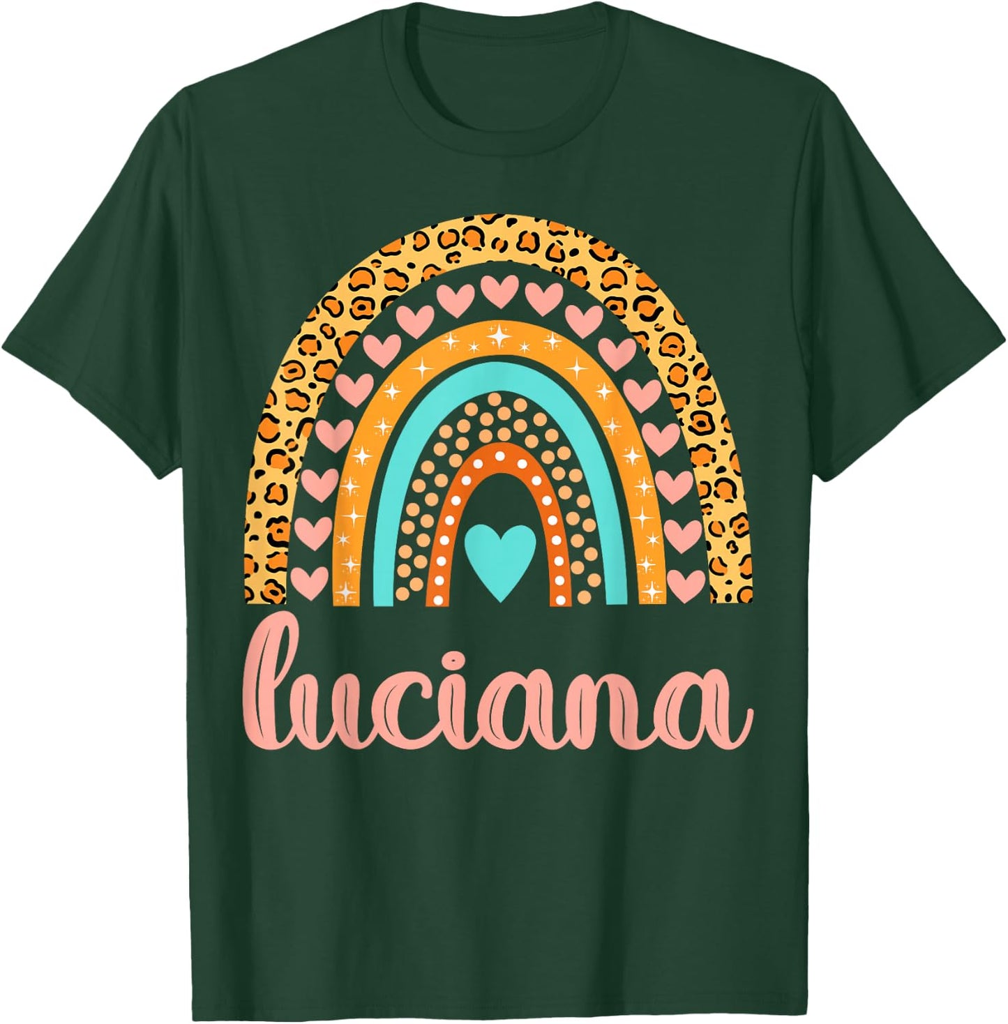 Luciana Luciana Name Birthday Shirt Gift T-Shirt - T-Shirt | Forest