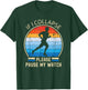 If I Collapse Pause My Watch Running marathon marathoner T-Shirt - T-Shirt | Forest
