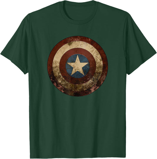 Marvel WHAT IF…? Zombie Captain America Shield T-Shirt - T-Shirt | Forest