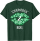 Shamrock & Roll Green Lips St Patrick's Day Vintage T-Shirt - T-Shirt | Forest