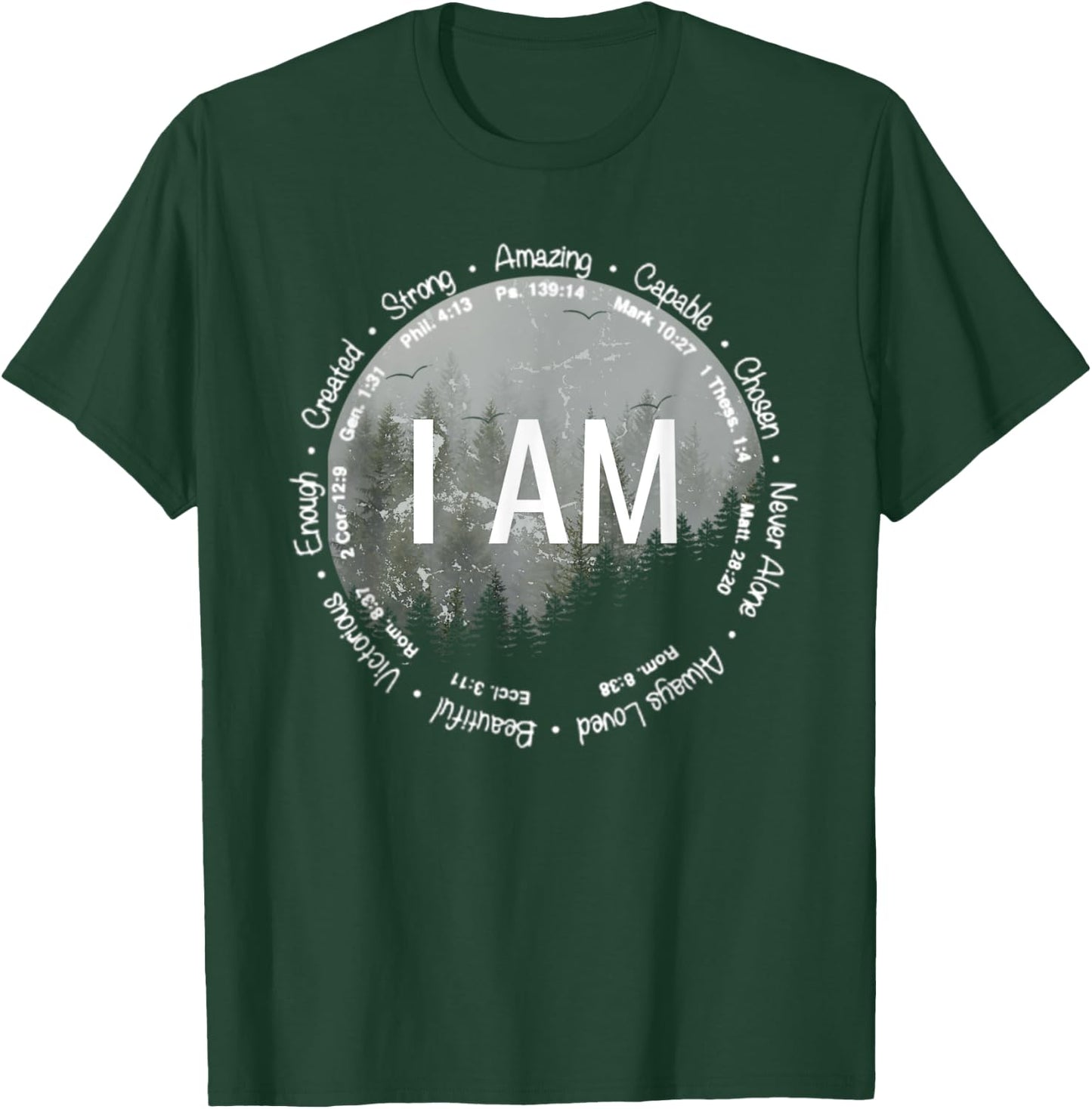 I Am A Child Of The Most High God Jesus Vintage Distressed T-Shirt - T-Shirt | Forest