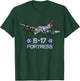 American WW2 Aircraft B-17 Flying Fortress T-Shirt - T-Shirt | Forest