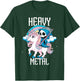 Kawaii Pastel Heavy Metal Rock Rainbow Grim Reaper Unicorn T-Shirt - T-Shirt | Forest