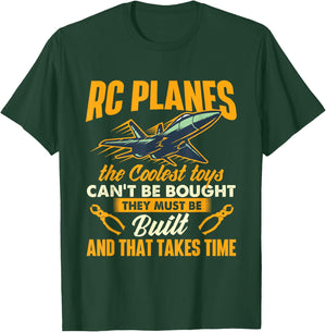 RC Planes The Coolest Toys Can't Be Bought RC Plane Pilot T-Shirt - T-Shirt | Forest