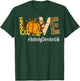 Activity Director Love Fall Pumpkin leopard Halloween Autumn T-Shirt - T-Shirt | Forest