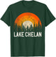 Lake Chelan - Vintage Men Women 70s 80s Graphic Cool Retro T-Shirt - T-Shirt | Forest