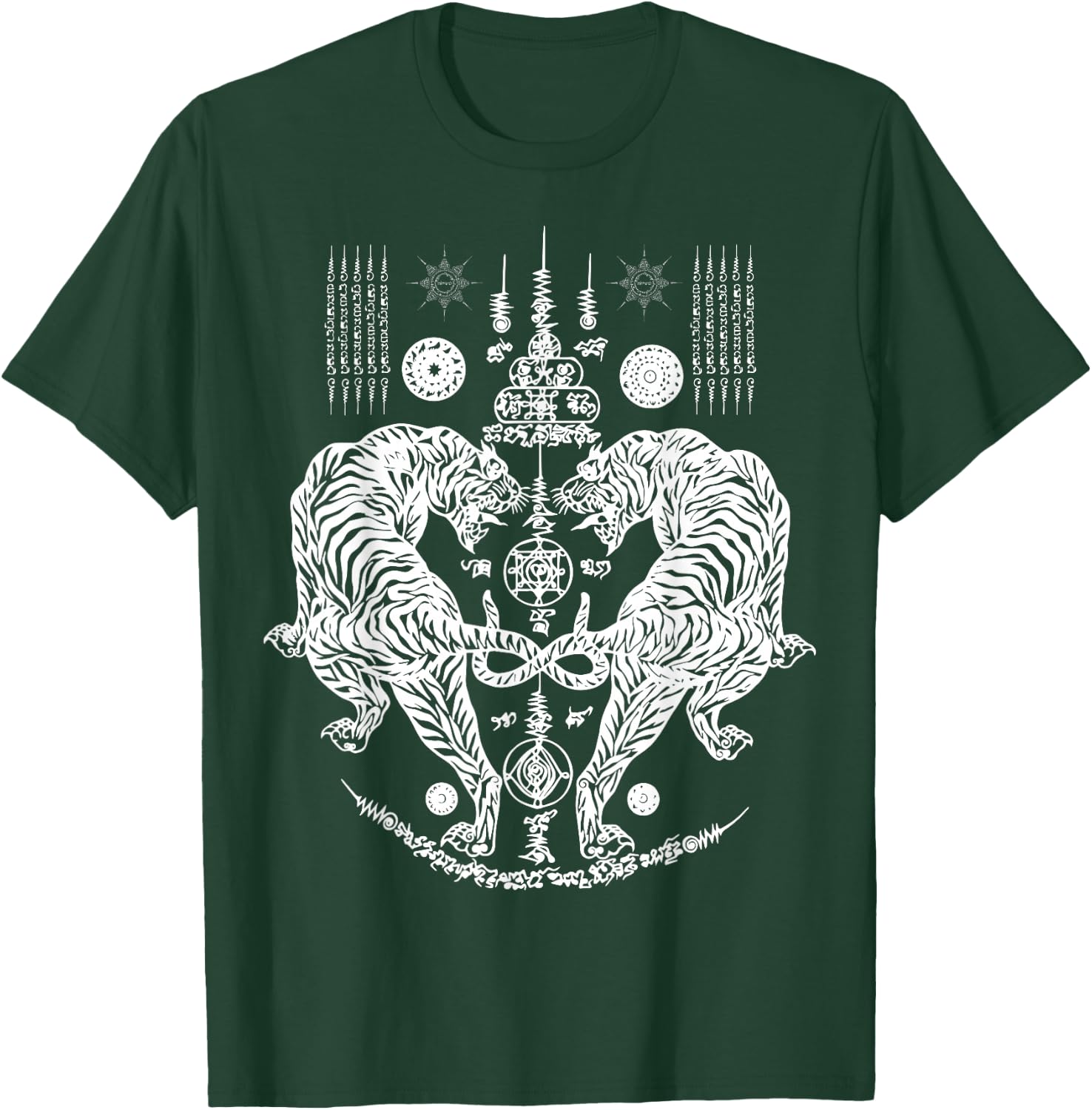Thailand tattoo magical sak yant thai tattoos thailand gift T-Shirt - T-Shirt | Forest