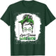 Liver Disease Warrior Bleached Messy Bun Survivor Believe T-Shirt - T-Shirt | Forest