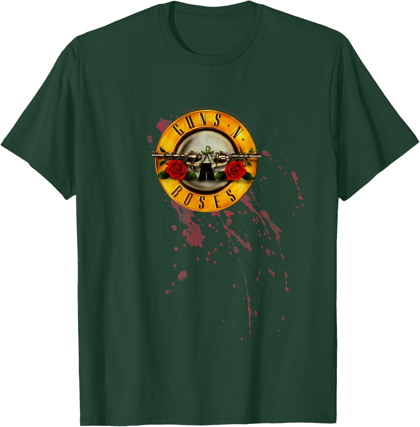Guns N' Roses Official Splatter Bullet T-Shirt - T-Shirt | Forest