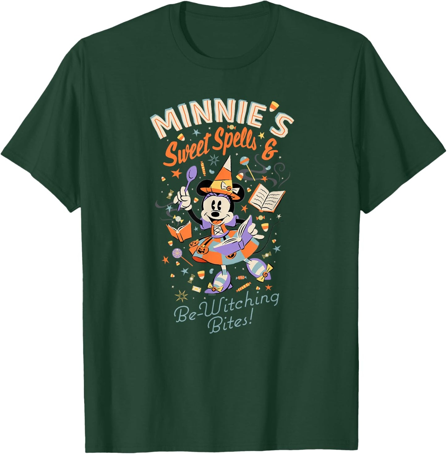 Disney Minnie’s Sweet Spells & Be-Witching Bites Halloween T-Shirt - T-Shirt | Forest