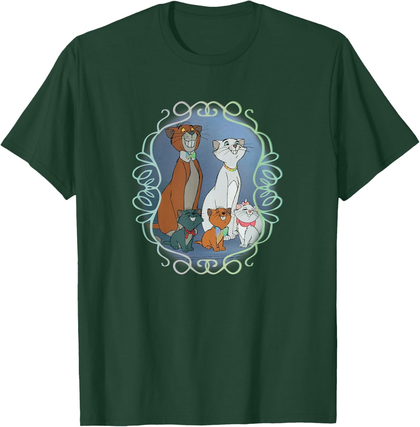 Disney - Aristocats Scroll T-Shirt - T-Shirt | Forest