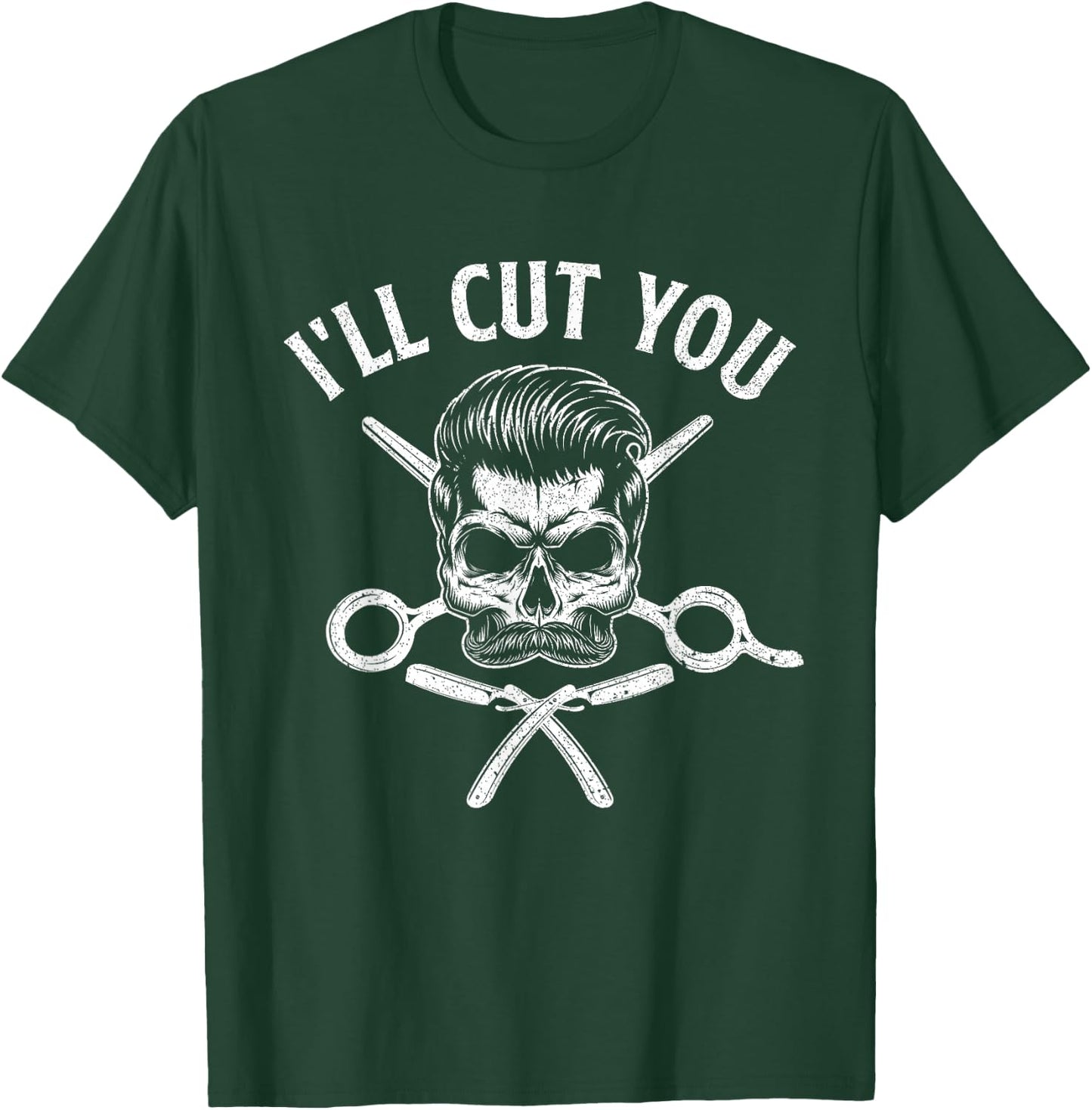 Best Barber Art Women Hairstyling Tools Barbershop T-Shirt - T-Shirt | Forest