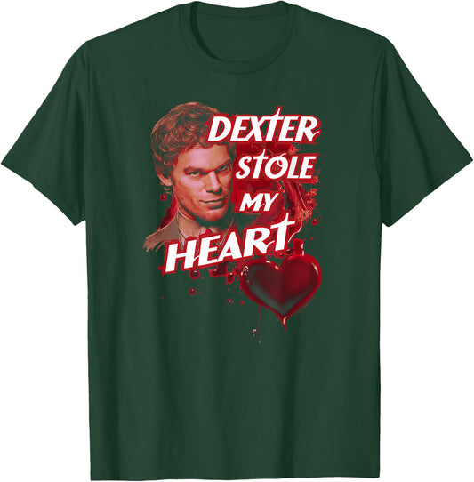Dexter Bloody Heart T-Shirt - T-Shirt | Forest