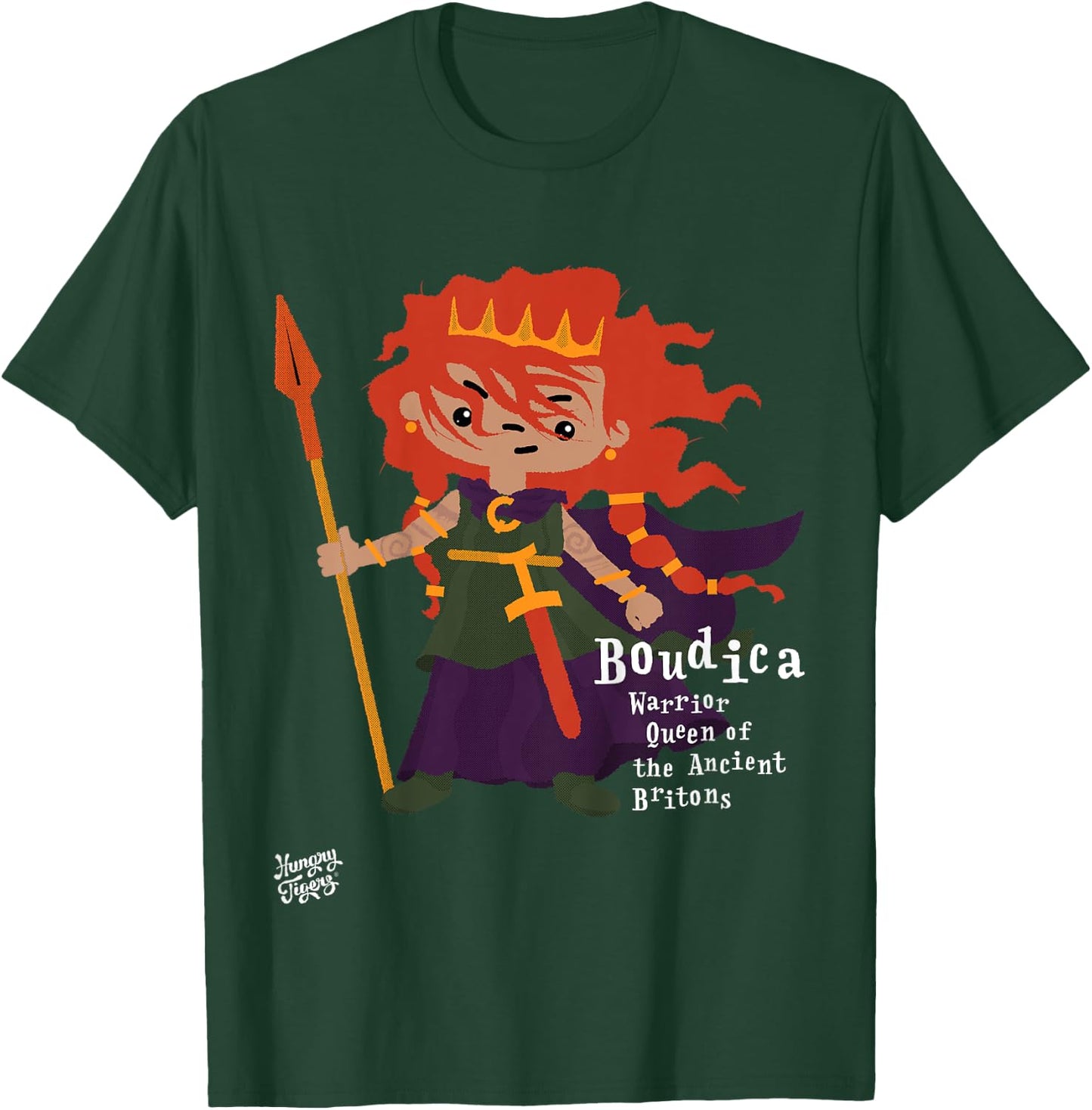 Queen Boudica Children T-Shirt - T-Shirt | Forest