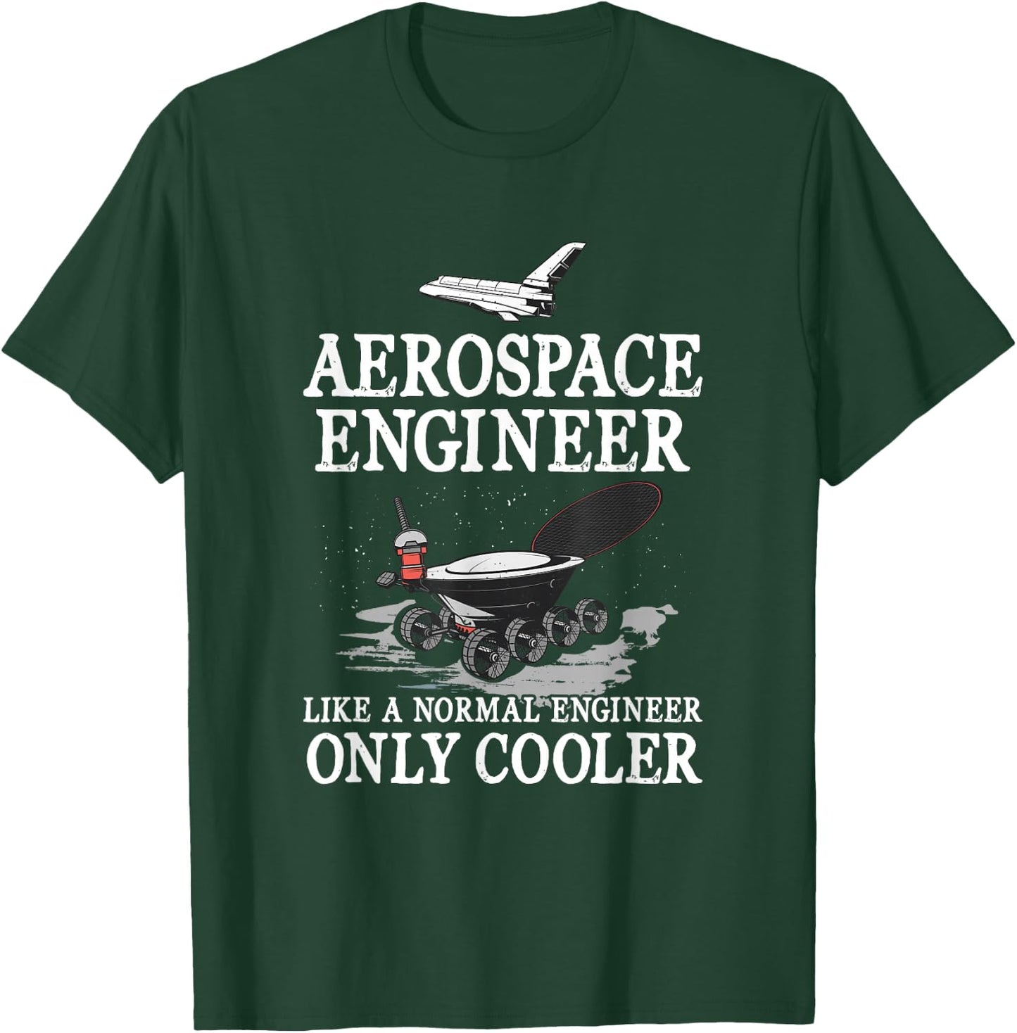 Aerospace Engineer Outfits Aerospace Engineering - Men's Black Short Sleeve - Small T-Shirt - T-Shirt | Forest