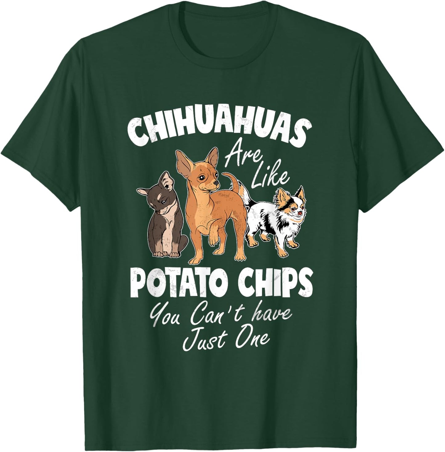 Funny Chihuahua Shirt Women Funny Chihuahua Gifts Chihuahuas T-Shirt - T-Shirt | Forest