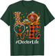 Doctor Love Thanksgiving Leopard Stethoscope Funny Turkey T-Shirt - T-Shirt | Forest