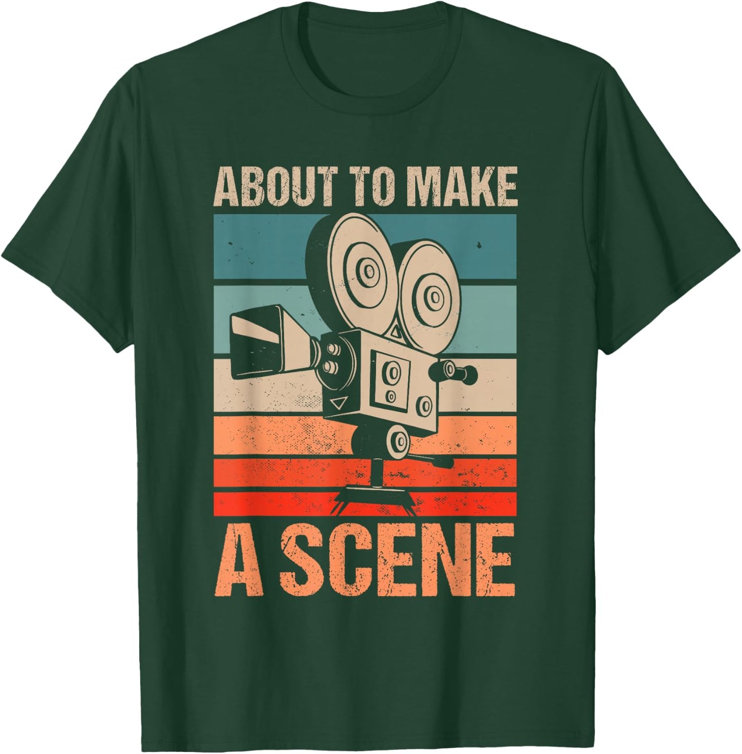 Short Film Writer Movie Maker Cinematographer Editor T-Shirt - T-Shirt | Forest