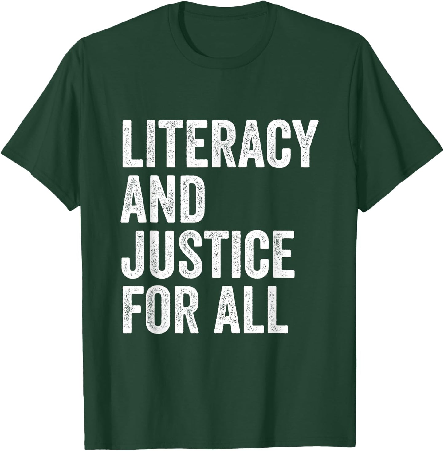 Literacy And Justice For All Protect Libraries Banned Books T-Shirt - T-Shirt | Forest