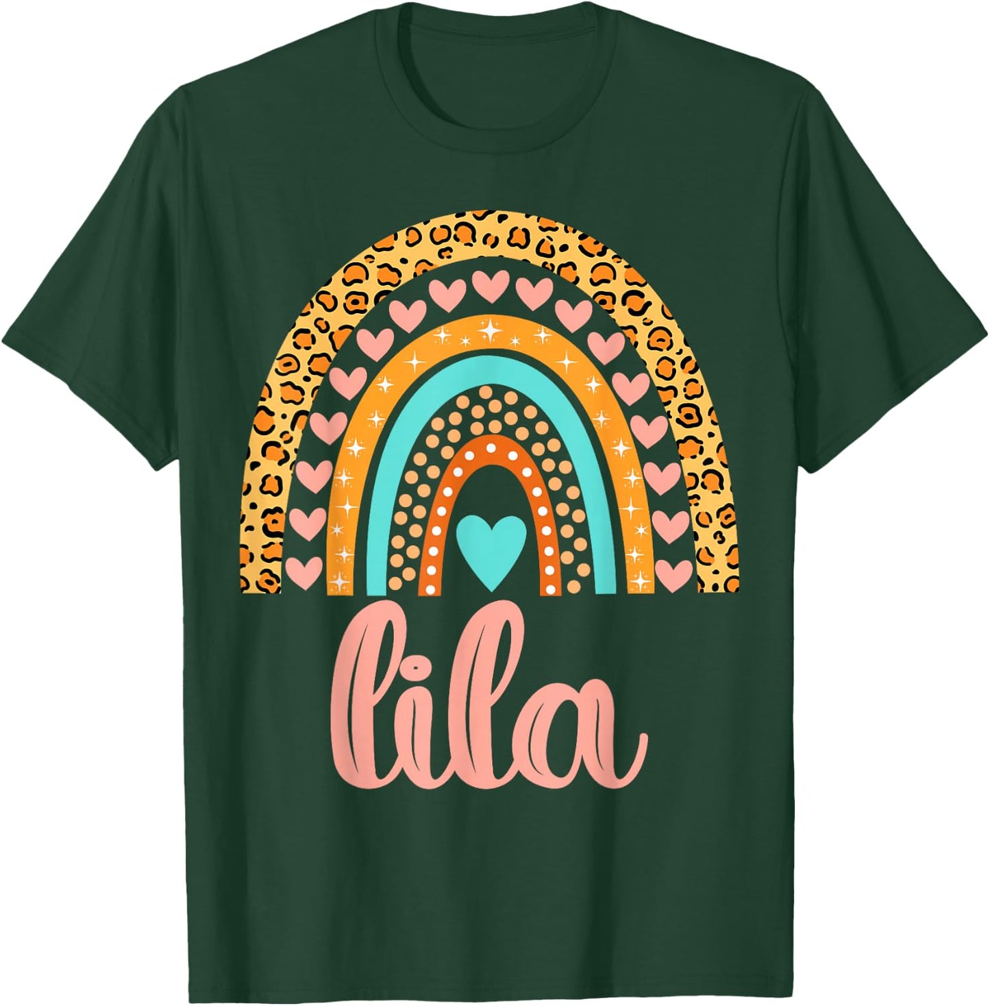 Lila Lila Name Birthday Shirt Gift T-Shirt - T-Shirt | Forest