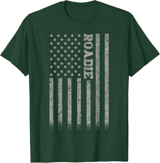 Roadie American Flag T-Shirt - T-Shirt | Forest