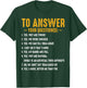 Yes They Are Twins Questions Twins Parents Family Funny T-Shirt - T-Shirt | Forest