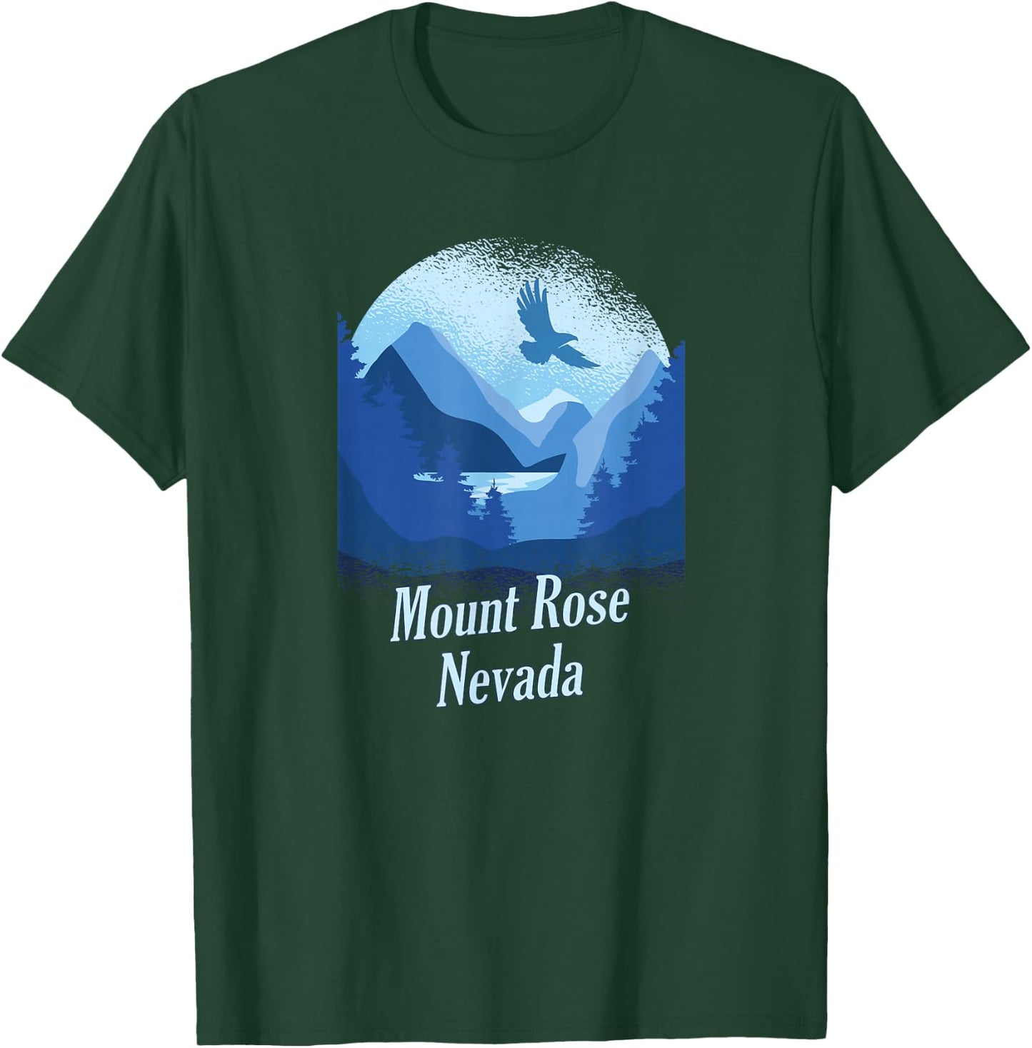 Mount Rose Nevada NV Souvenir T-Shirt - T-Shirt | Forest
