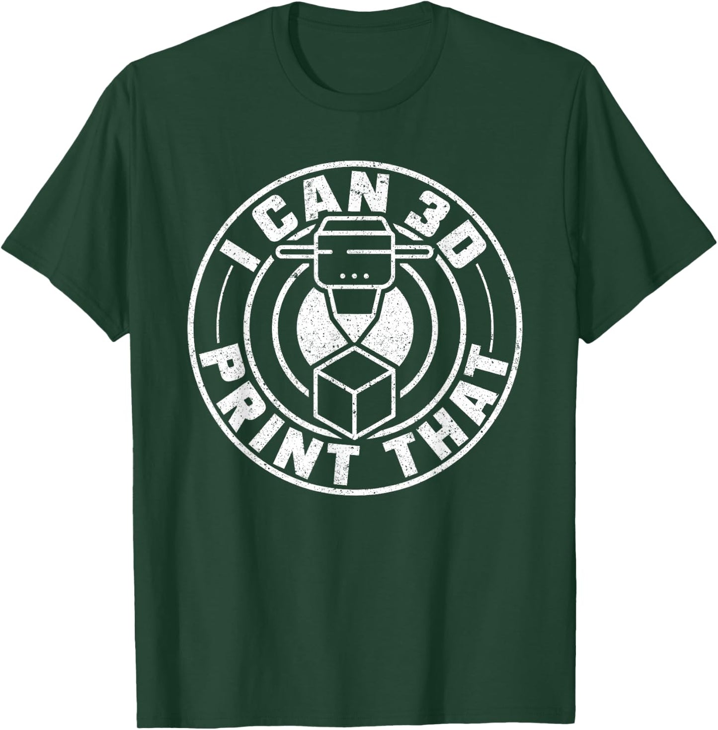 I Can Print That 3D T-Shirt - T-Shirt | Forest