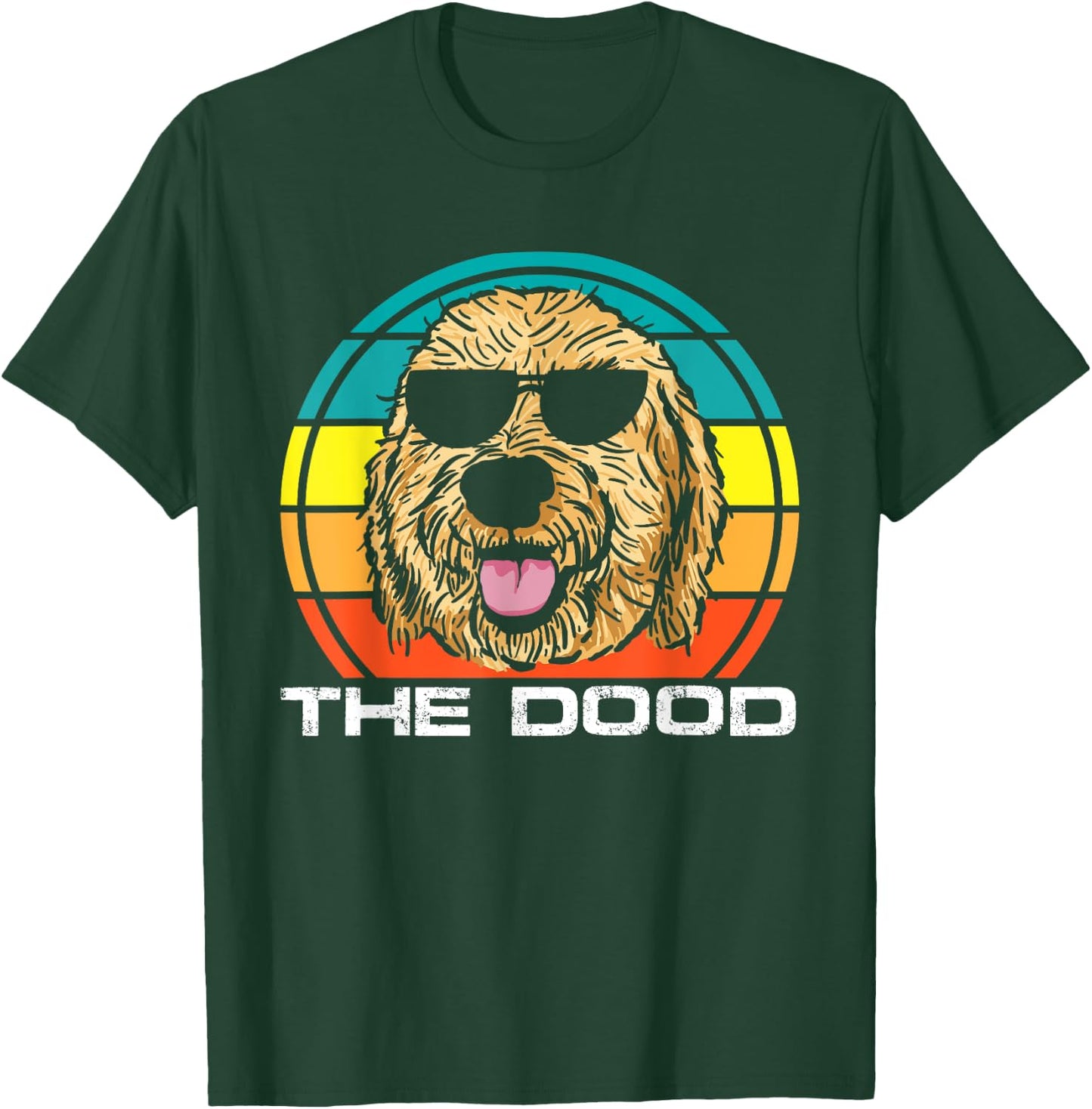 The Dood | Vintage Goldendoodle Dog Owner Women T-Shirt - T-Shirt | Forest