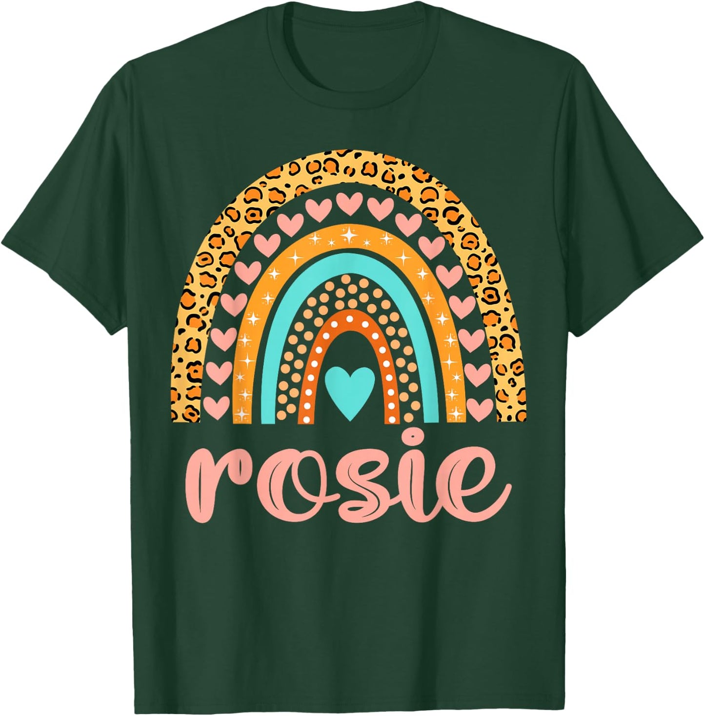 Rosie Rosie Name Birthday Shirt Gift T-Shirt - T-Shirt | Forest