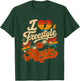 I Love Freestyle Music T-Shirt - T-Shirt | Forest