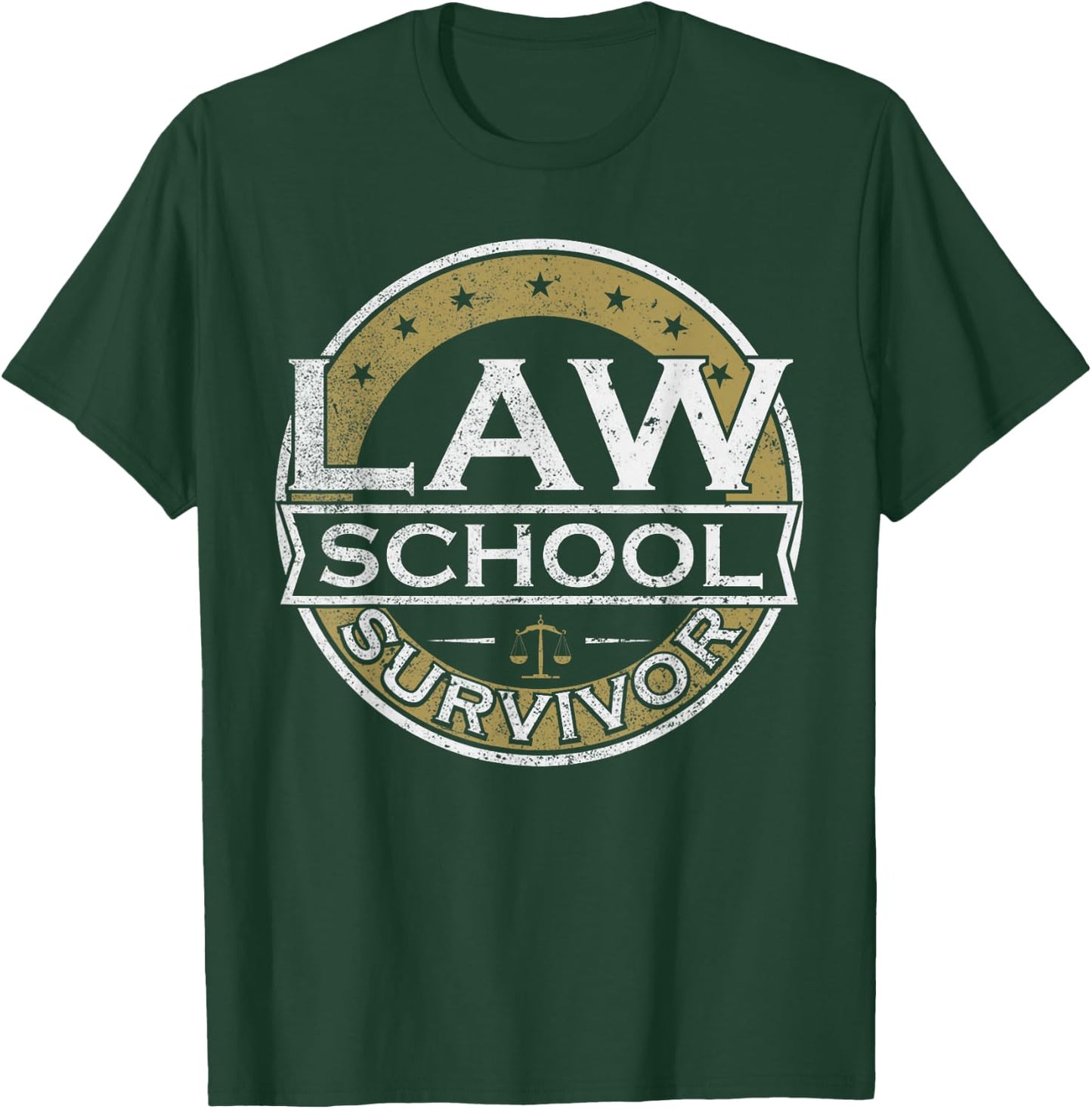 Lawyer Law Public Prosecutor - Court Jurist Attorney T-Shirt - T-Shirt | Forest