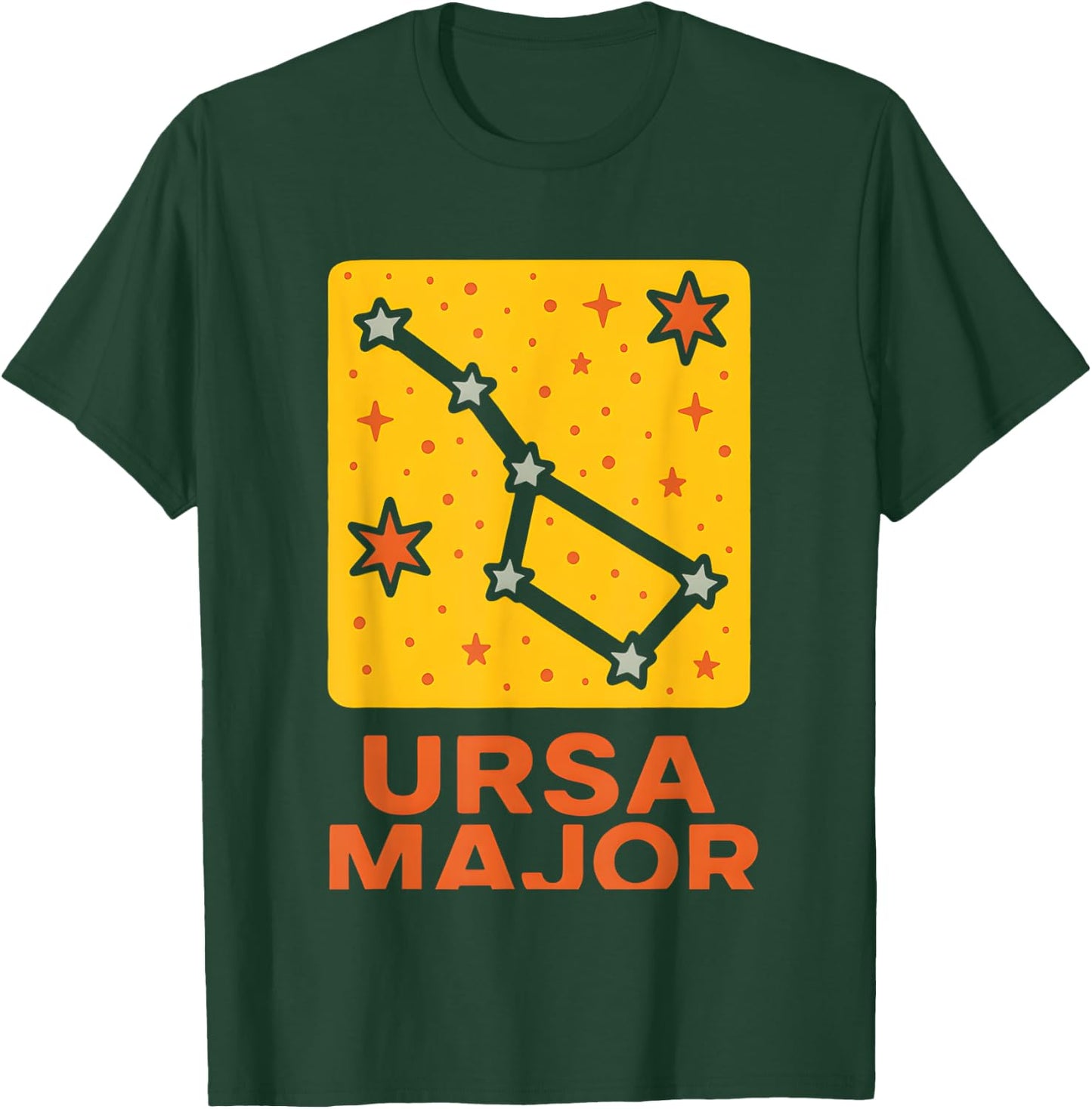 Stars Constellation Ursa Major Space Astronomer T-Shirt - T-Shirt | Forest
