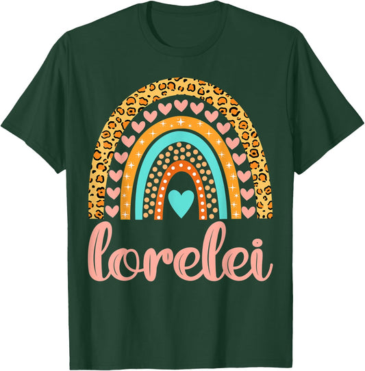 Lorelei Lorelei Name Birthday Shirt Gift T-Shirt - T-Shirt | Forest
