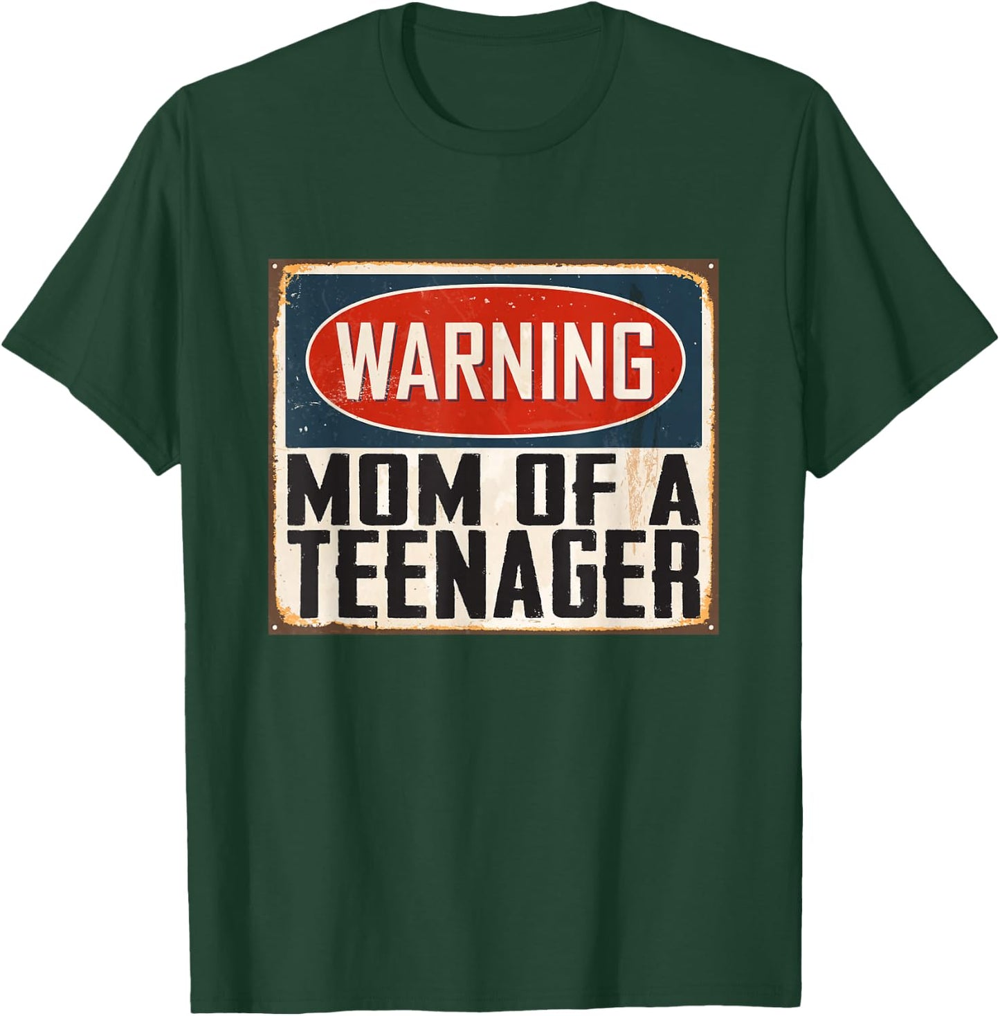 Mom of a Teenager Official Teenager 13th Birthday Matching T-Shirt - T-Shirt | Forest